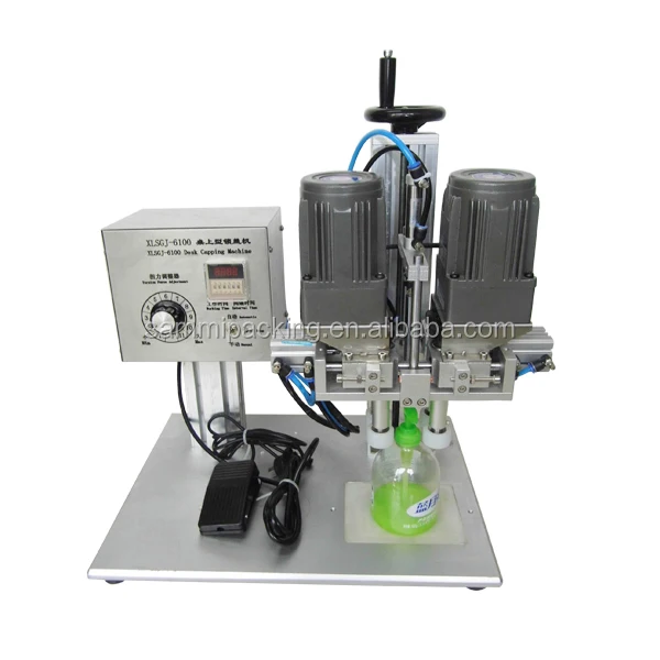 desktop semi-automatic capping machine